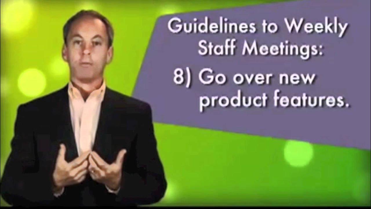 How To Create and Conduct An Employee Meeting YouTube