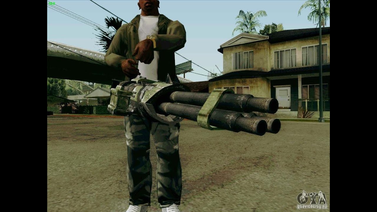 Гта сан андреас код на миниган. Миниган в GTA San Andreas. GTA Сан андреас Миниган. Пулемет Миниган GTA sa. ГТА Сан андреас оружие Миниган.