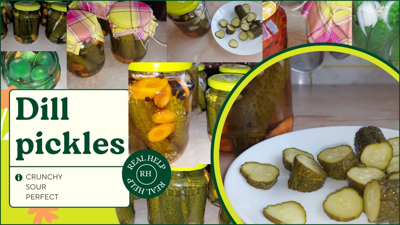 The Secret Behind Crispy Crunchy Dill Pickles You Must Know YouTube