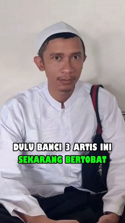 DULU BANCI 3 ARTIS INI SEKARANG BERTOBAT #bobytince #aming #tataliem #shorts