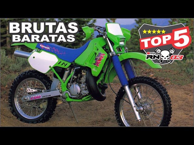 5 Melhores motos antigas para ENFIAR NO BARRO! 