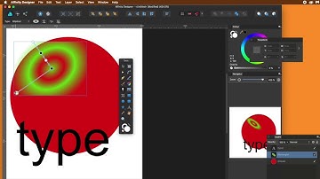 Affinity Designer and transparency tool tutorial