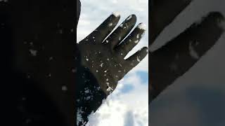 short ASMR | Snow Cronch, Gloved Finger Flutters