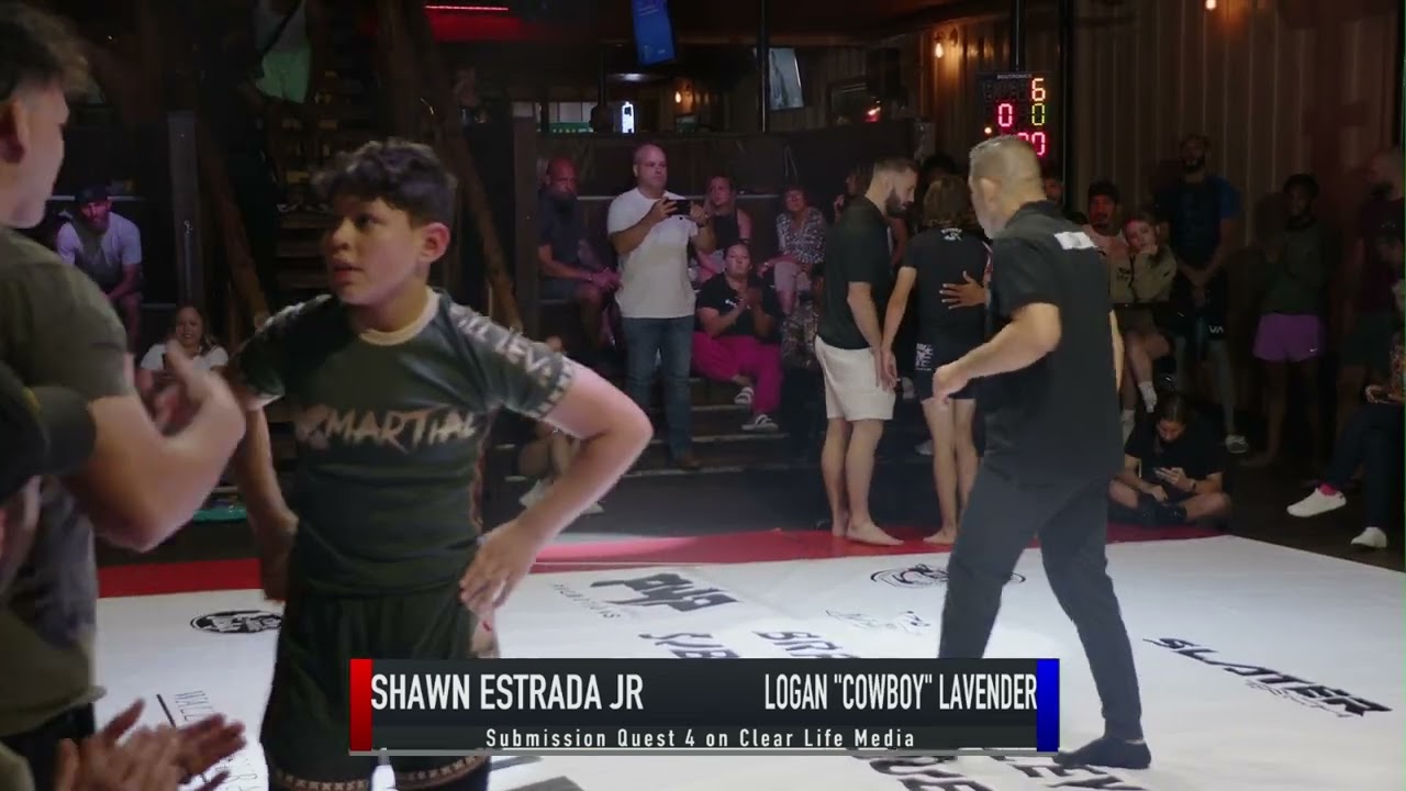 Submission Quest 4 - Shawn Estrada Jr vs Lgoan Lavender (Full Fight)