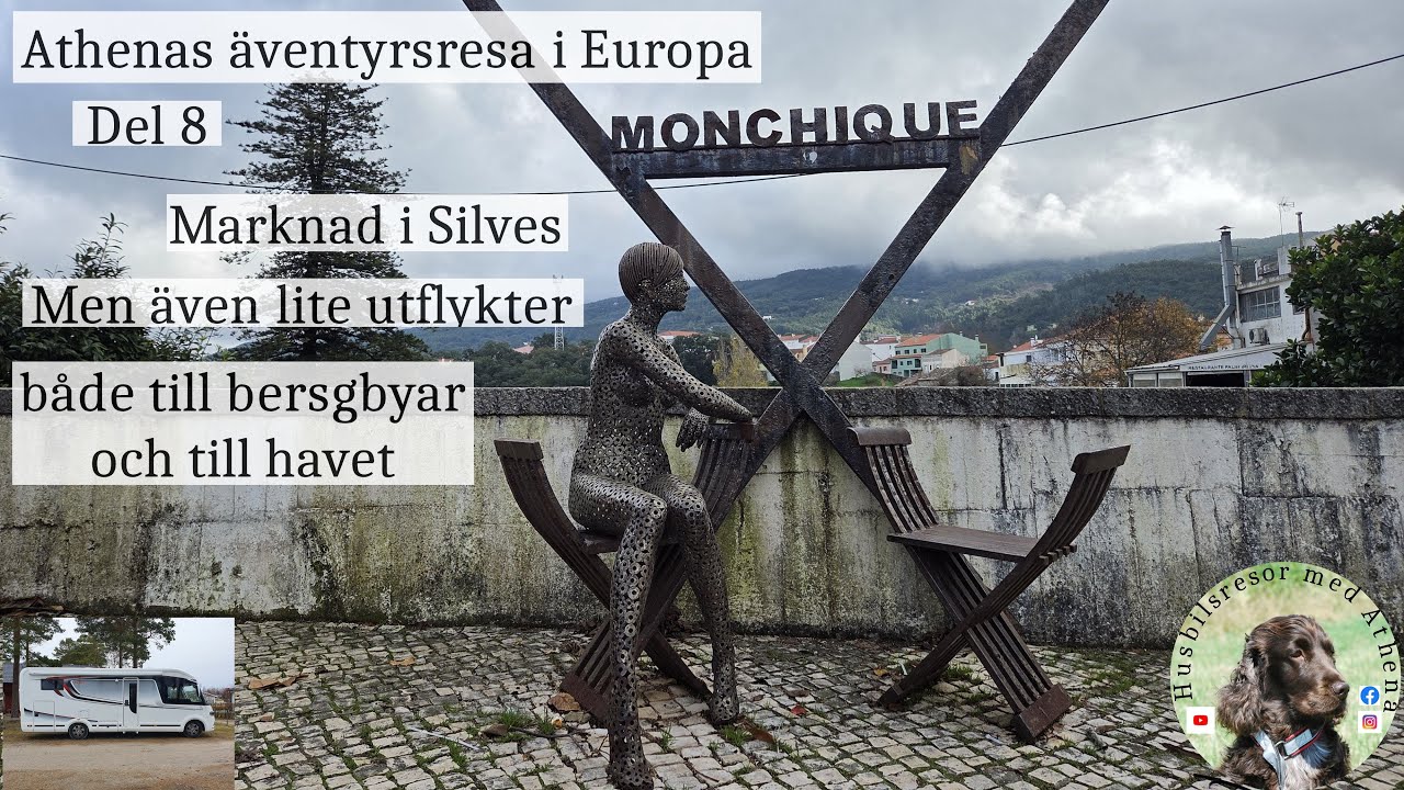 Marknadsdag i Silves, och utflykt till bergsbyn