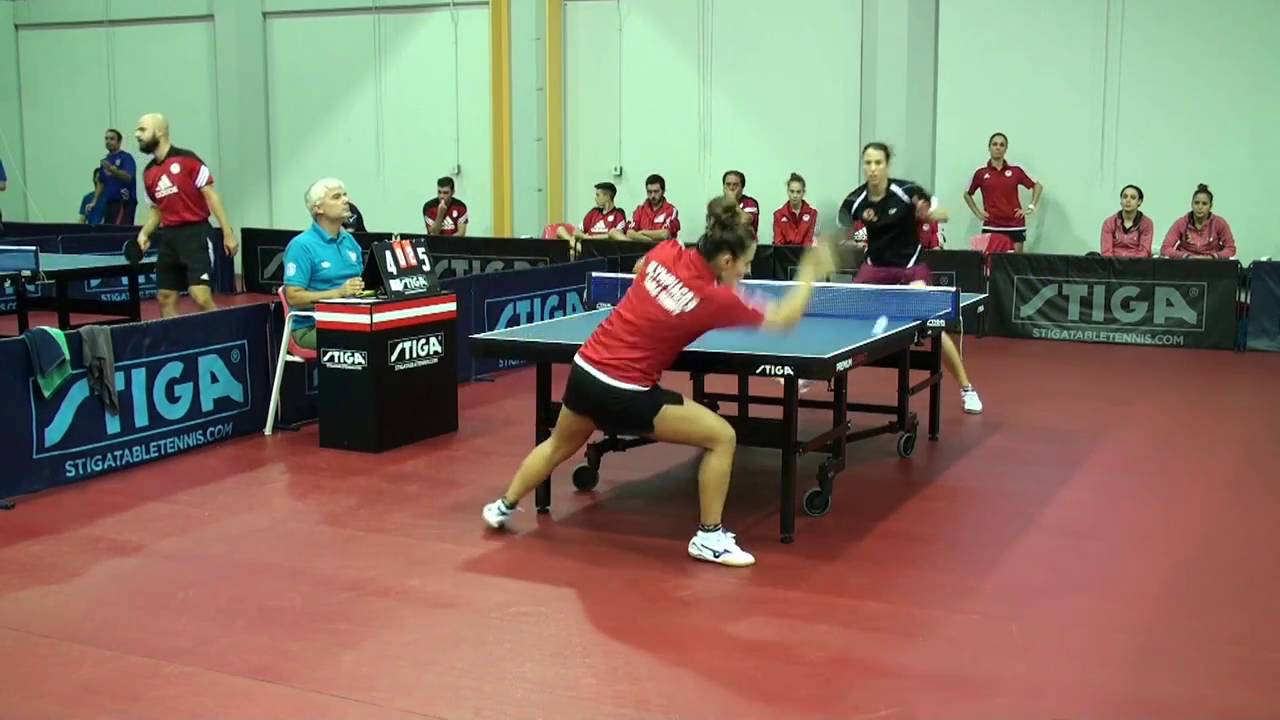 201617 Greek Table Tennis A1 Women MolnarChristoforaki 24/09/2016