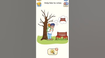 DOP5 (Delete One Part) Level 70 - Help him to relax #animation #shorts #gaming #shortsfeed #ytshorts