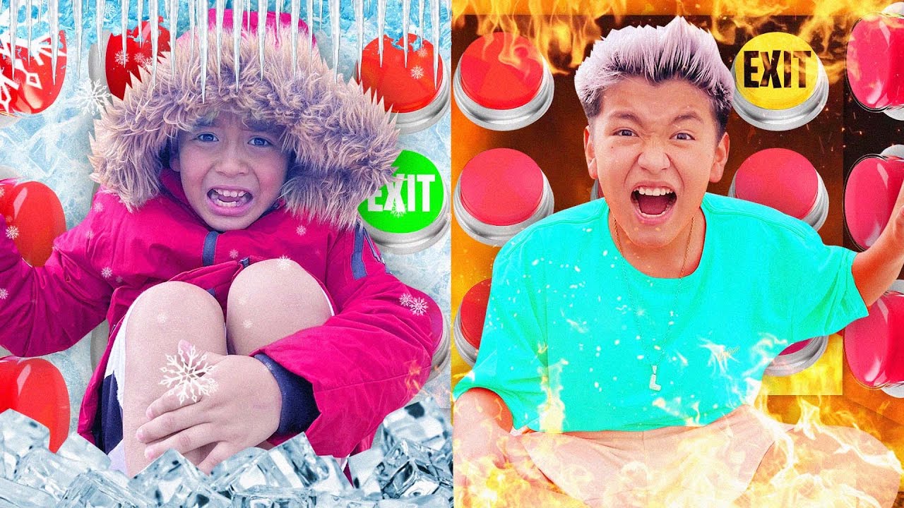 100 BOTONES MISTERIOSOS CALIENTE VS FRÍO!!!