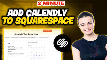 How to add calendly to squarespace 2025 | Schedule appointments on Squarespace