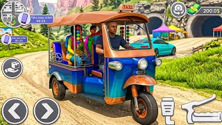 Tuk Tuk Rickshaw Driving Game 3D: local Transport Rickshaw Driving Simulator - (android gameplay) screenshot 1