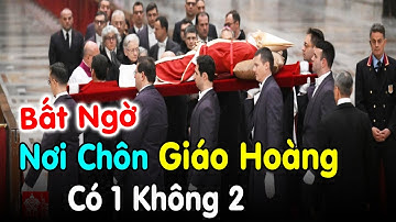 🔴Vatican Thông Báo Vị Trí Hầm Mộ Đức Giáo Hoàng - Xin Cầu Nguyện Đức Giáo Hoàng Bênêđictô 16
