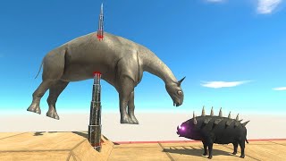 Stabbed With Giant Spike - Animal Revolt Battle Simulator