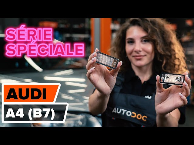 Éclairage de Plaque d'Immatriculation AUDI A4 B7 Avant (8ED) en