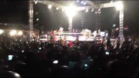 Golola Moses arrives with pomp