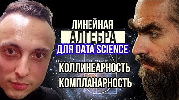 Линейная алгебра для Data Science:  коллинеарные и компланарные вектора #math #numpy #datascience