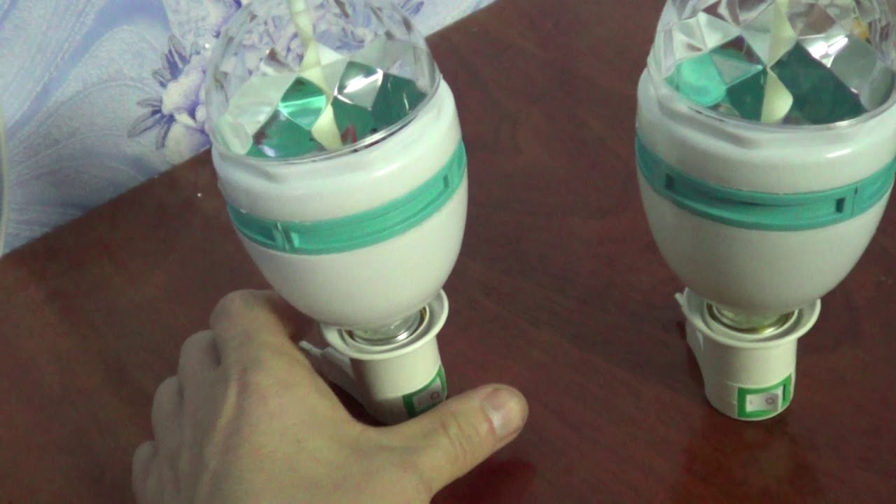 Не рабочие диско лампы / LED Mini Party Light Lamp