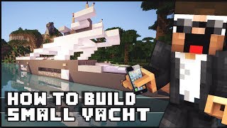► Minecraft : How to Make - Small Yacht