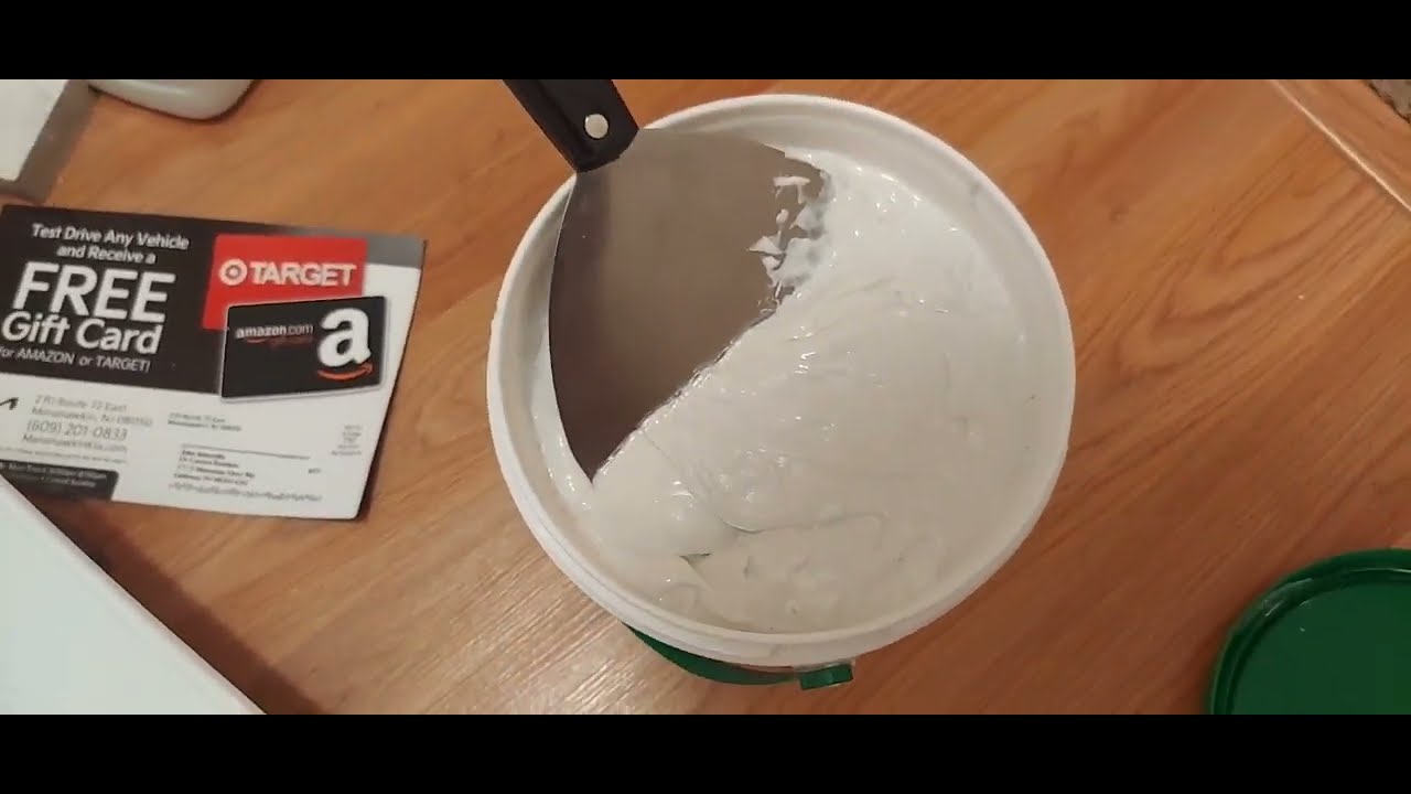 my first ever successful drywall project! (Zinsser BIN & 123) YouTube