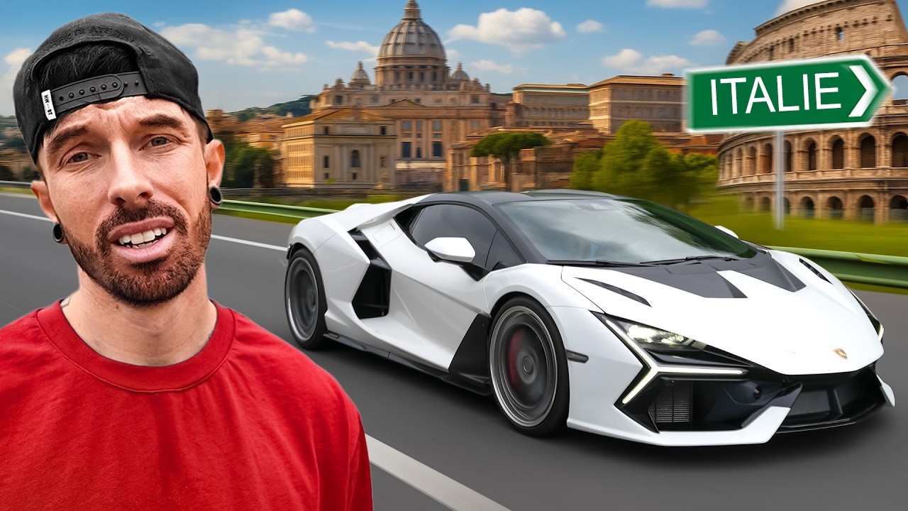 UN VOYAGE DE 2053 MILLES DANS MA LAMBORGHINI REVUELTO QUE J'AI REMISE À NEUF