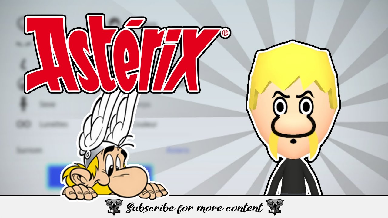 ASTERIX MII TUTORIAL - Nintendo Switch - YouTube