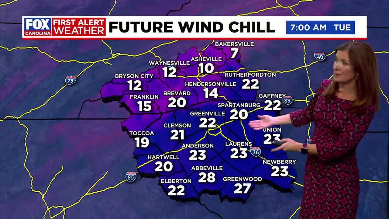 Freeze Warnings in effect until 10am Tuesday with below freezing temps ...
