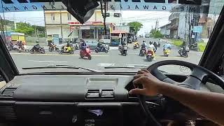 Dalung - Cekomaria Via Gatsu / POV Driving Pickup / Driver Lokal AKDP Bali Area