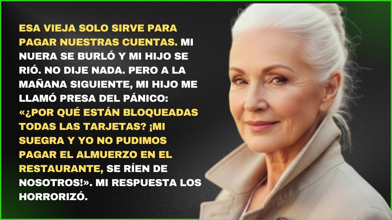 💜CUANDO DEJÓ DE FINANCIAR A SU HIJO, CAMBIÓ SU VIDA.   💜QUERRÁS VERLO HASTA EL FINAL