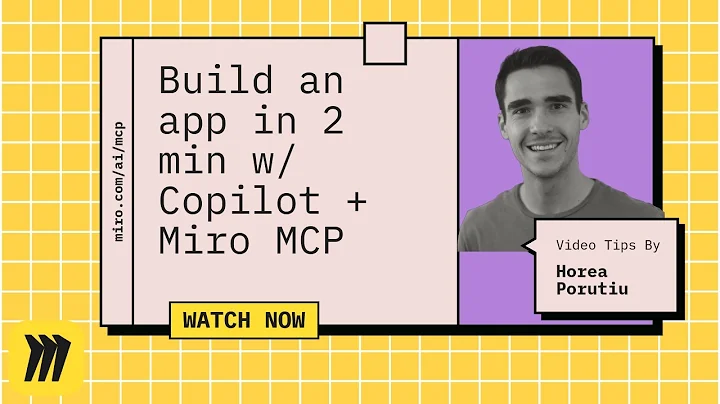Miro MCP + GitHub Copilot: From Tech Spec to Working App in Under 2 Minutes