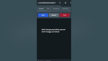 Cara pasang bot menggunakan panel | upload sc | run bot panel | bot wa