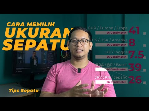 Cara Ukur Size Kaki