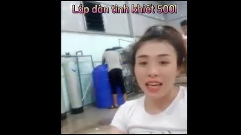 Cách Lắp dàn lọc tinh khiết 500l cho nhà máy Sơn đồng Nai/ lọc nước thiên hà #nhiễmphèn #cáchlọcnước
