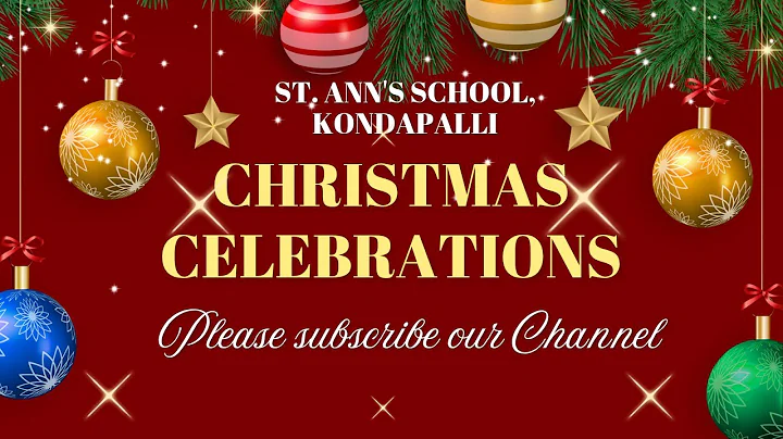 St. Ann's E. M School kondapalli, Cemi Christmas celebrations 2025