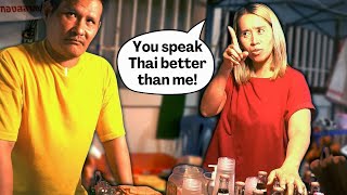 Thai Shop Owner Shocked When White Guy Speaks Fluent Thai