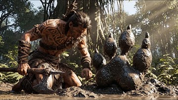 Sự kiện bí ẩn chưa ai biết xảy ra trong khu rừng cổ đại vào buổi bình minh mù sương