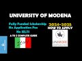 University of modena  complete guide