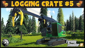 🧰 Logging Crate #5 🧰 ✔ Farming Simulator 2019 ✔ FDR Logging