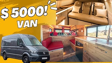 Incredible $5000 Camper Van Conversion | Complete DIY Build by @murattuncer #vanlife