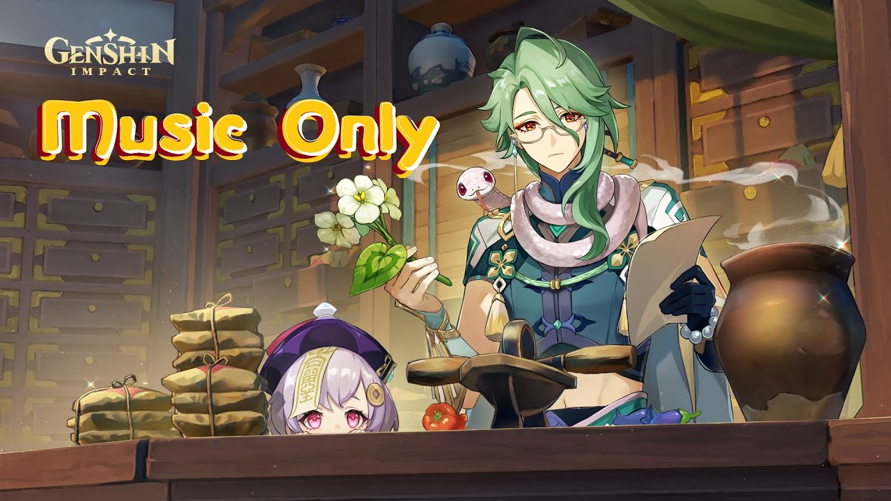 Herbal Remedies Genshin Impact  Event Music only YouTube