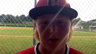 Christian Cook Of Rapids Bayard After Win Over Glidden Ralston