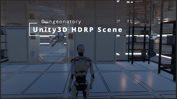 Procedurally generated level Sci-fi vibes with Unity HDRP