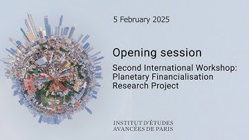 Opening session: Welcome, aims and organization - Discussion of concept paper