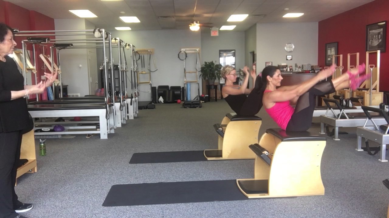 Pilates Twist on the Wunda Chair camera iphone 8 plus apk