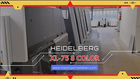 Heidelberg XL-75 8 COLORS (2018)