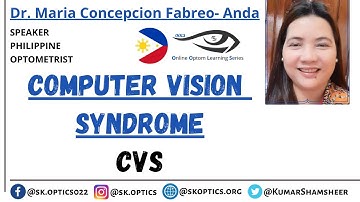 Computer Vision Syndrome (#CVS) #icanlearn | Eye Can Learn -3 | Dr. Maria Concepcion Fabreo-Anda