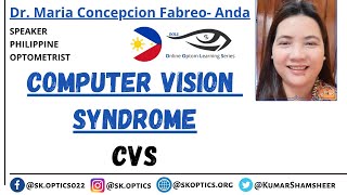 Computer Vision Syndrome (#CVS) #icanlearn | Eye Can Learn -3 | Dr. Maria Concepcion Fabreo-Anda