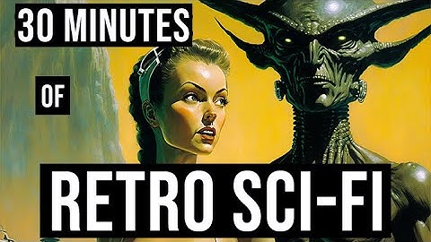 30 minutes of AI generated RETRO SCI-FI images with sci-fi ambience | Midjourney V4 | AI Art