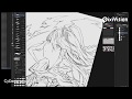 【お絵かき動画】CyDesignation大原遼士さんのワンドロ