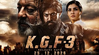 KGF 3 Release Date Confirmed? | Yash Rocky Bhai Returns 🔥