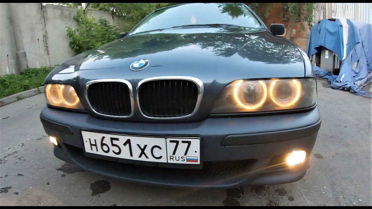 Бампер е39 рестайлинг