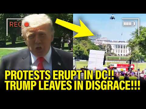 Thumbnail for Trump LEAVES DC in DISGRACE as PROTESTS ERUPT!!!